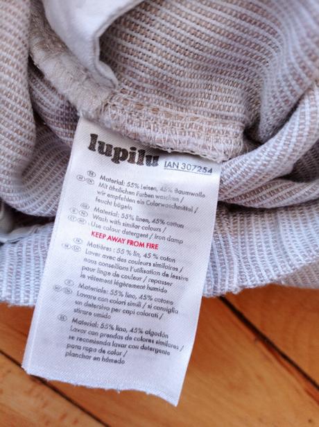 Kalhoty len 86 lupilu, lupilu,86