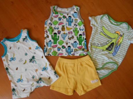 Letní oblečky vel. 68, 68–80