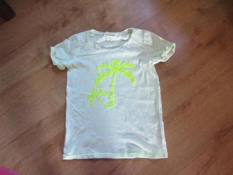 Melírované tričko s flitrovou palmou, next,146