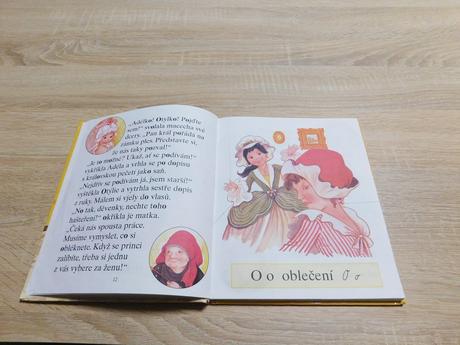 Kniha pohádkový slabikář - popelka a jiné pohádky, 