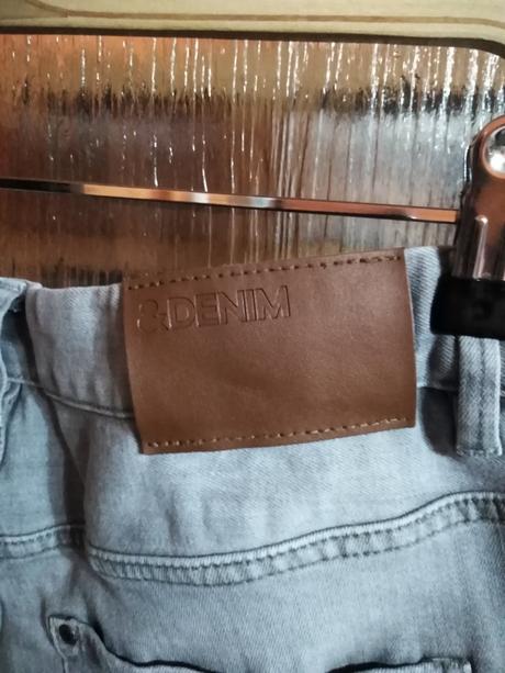 Šedé chlapecké  rifle, denim,170