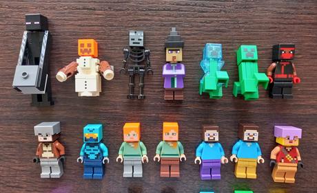 Lego minecraft - originální lego figurky.,