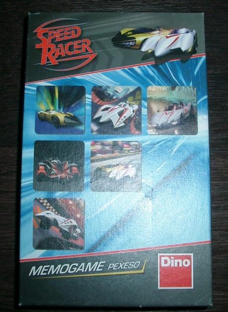 Pexeso speed racer- dino,