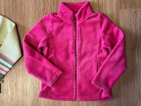 Sada dívčího oblečení - softshell kalhoty aj., 104–116