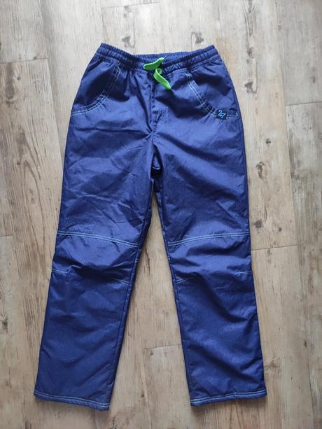 Oteplovaky, zateplené kalhoty 152/158, lewro,152