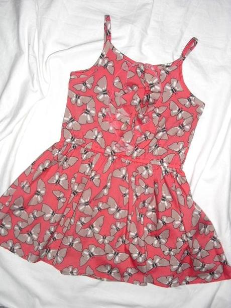 Krásné lehounké motýlkové šatečky, girl2girl,98