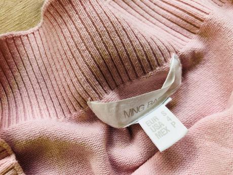 Ruzovy mango krátký svetrik s, mango,s