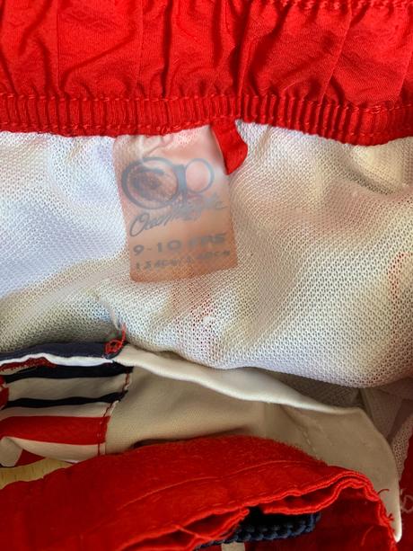 Plážové kraťasy & plavky ocean pacific vel.134/140, ocean pacific,134