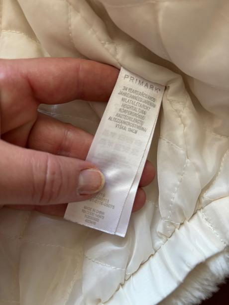 Zimní chlupatá bundička - v.3/4 roky, primark,104