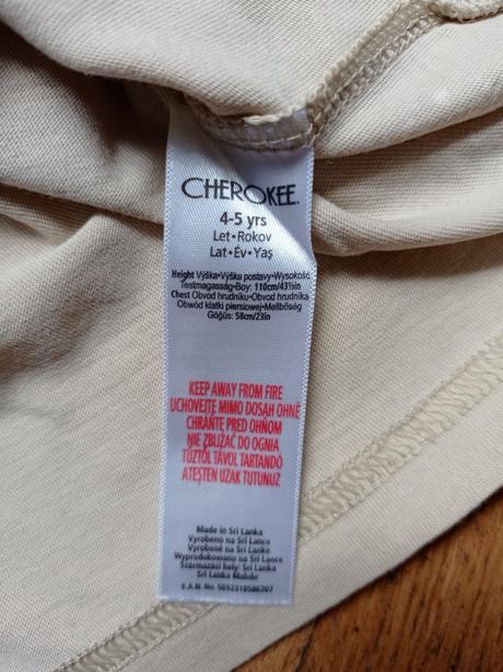 Triko dlouhý rukáv 110, cherokee,110