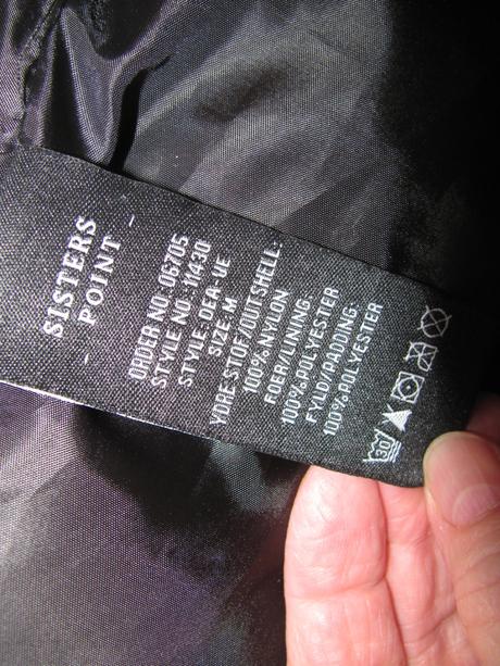 Dámská dlouhá prošívaná vesta s kapucí, m