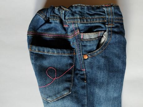 Džínečky next s vyšívanými kapsami, next,92