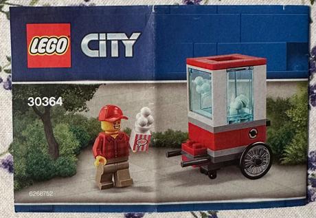 Lego city 30364 vozík s popcornem, 