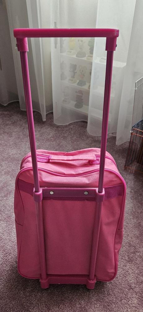 Dětský kufr (batoh) na kolečkách pepina, peppa pig, 