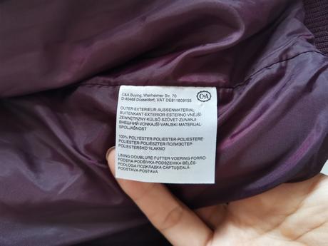 Bunda dámská bunda beránek vel. l, c&a,l