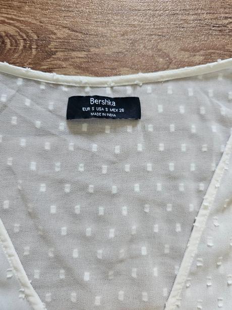 Průhledný top bershka vel. s, bershka,s
