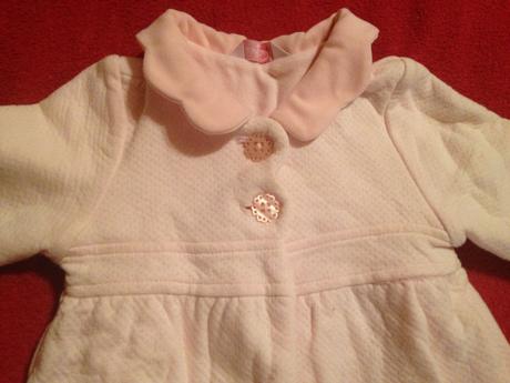 Dívčí kabát - kabátek mašličky, 68