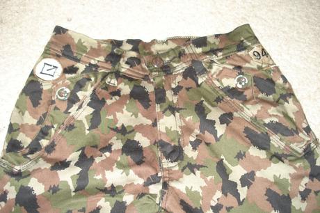 Elastické maskáče slim, 36