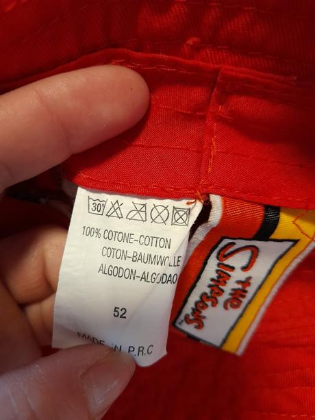 Klobouk  the simpsons, vel. 52 (3-4roky), 98