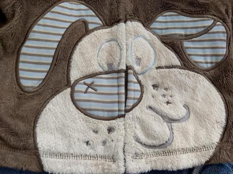 Mikina s pejskem, chlupatka, cherokee,86