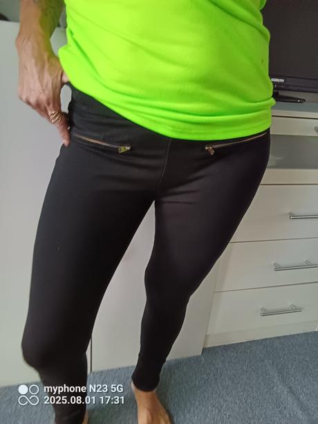Kalhoty - legíny zn."zara woman" vel."m", zara,m