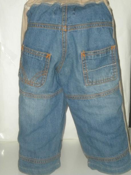 Superr pohodlné riflíky na gumu, 86