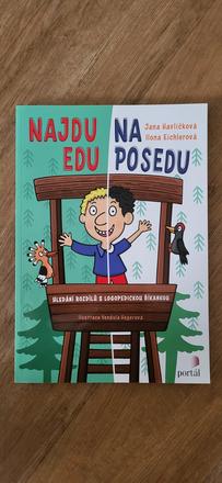 Kniha najdu edu na posedu - procvičování hlásek,