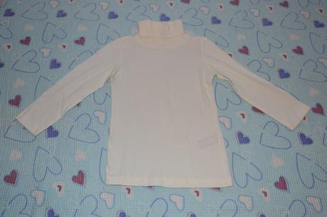 Bavlněný rolák, smetanový vel. 110/116, dopodopo,110