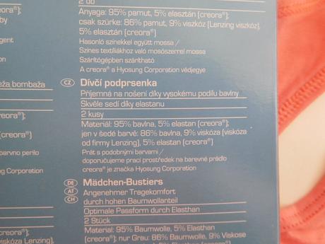 Dívčí podprsenka vel. 134/140, pepperts,140