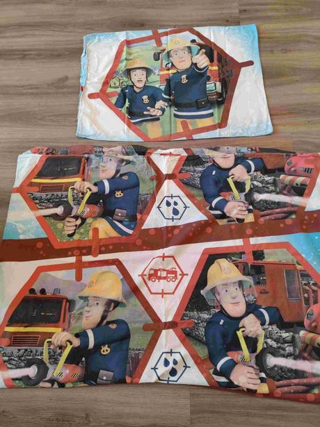 Dětské povlečení požárník sam bavlna 140x200, šířka (cm): 140,délka (cm): 200