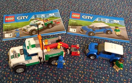 Lego city 60081 - odtahový pick-up.,