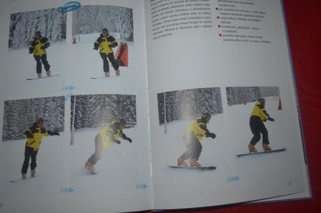 Kniha snowboarding,