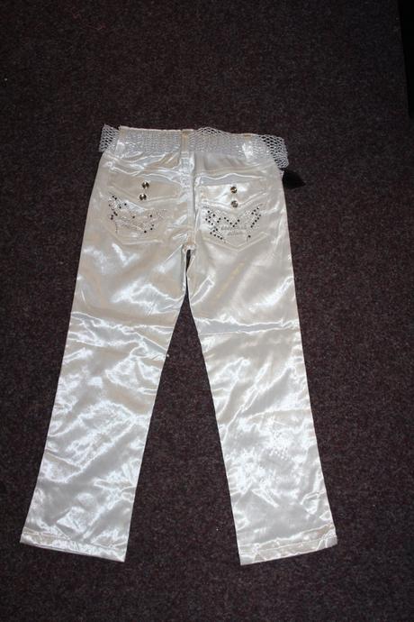 Kalhoty stříbrné, 128