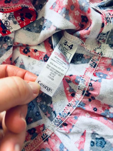 Ob/ šaty letní - v.3/4 roky, george,104