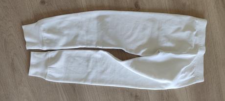 Bílé tepláky h&m vel. 134, h&m,134