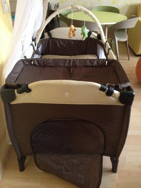 Skládací cestovní dětská postýlka, šířka (cm): 65,délka (cm): 120