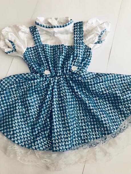 An5/ kostým dorotka ze země oz - v.cca 3/4 roky, 