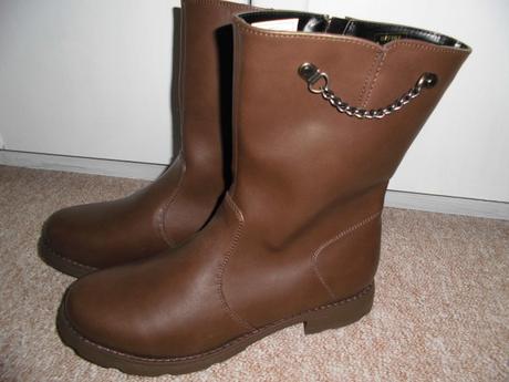 Nenošené jarní/podzimní kozačky, 42