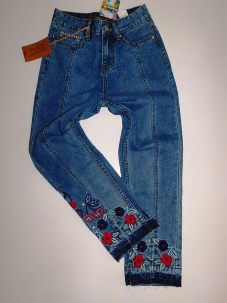 Dámské 7/8 džíny, desigual,xs