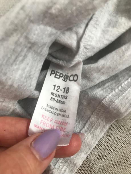 Ob/ šaty s tylovou sukní - v.12/18 měs, pepco,86