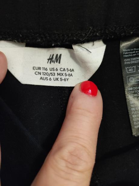 Legíny 110-116, h&m,110