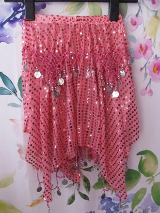 Karneval-sukně s ozdobami harémová tanečnice,