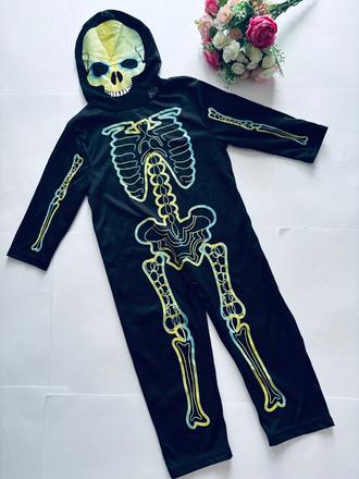 An12/ kostým kostlivec - v.cca 3/4 roky,