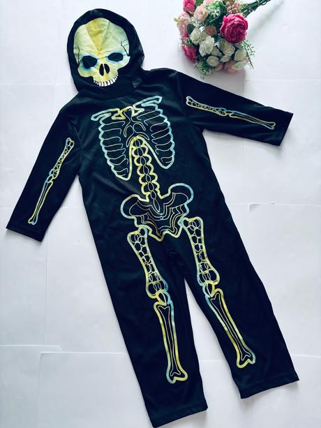 An12/ kostým kostlivec - v.cca 3/4 roky, 