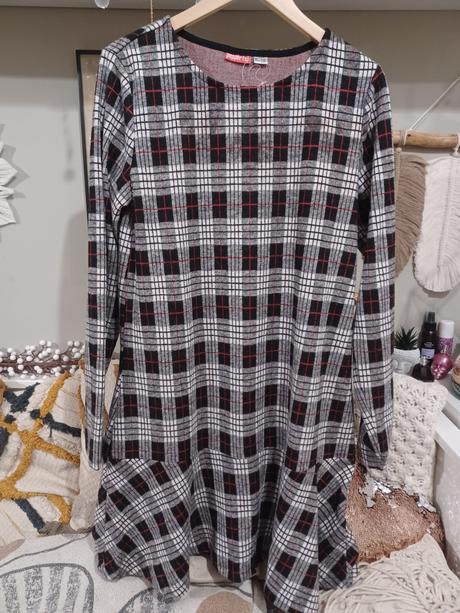 Kárované šaty 170 / s-m, pepperts,170