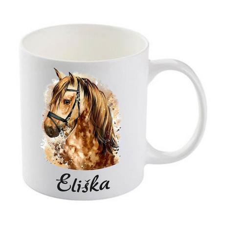 Dětský plastový hrnek jméno a obrázek na přání, 