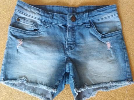 Džínové kraťasy nebo dlouhé 152, kik,152