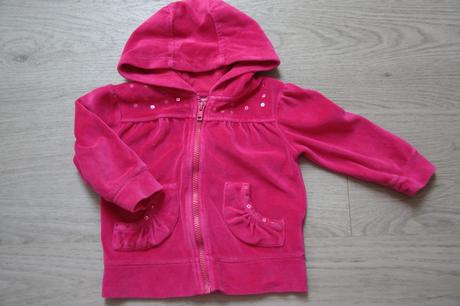 Sametová mikina s flitry, f&f,92