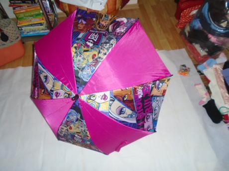 Děštník moster high dětský - dívčí 2ks, 