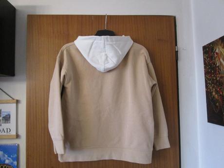 Pěkná hnědá mikina s kapucí, vel. m, zn. amisu, amisu,m